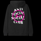 Anti Social Social Club x Fragment Pink Bolt Hoodie (FW19)